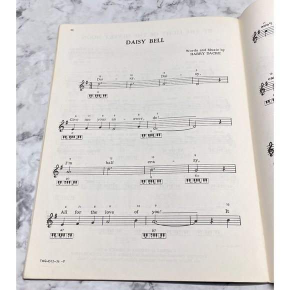 Instant Picture Chord Electronic Piano Sheet Music Instruction John Neale 1967 - Picture 6 of 6